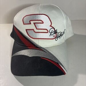 Vintage Dale Earnhardt Chase Authentics #3 Snapback Hat 90s Nascar Goodwrench